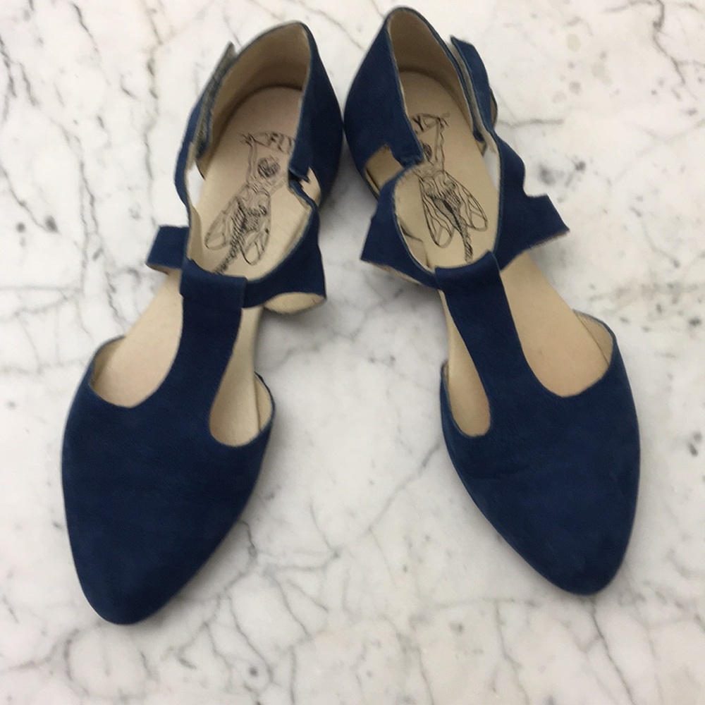 Blue Fly London T strap sandals